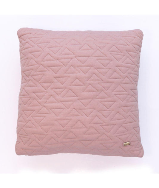Enera Cameo Pink Color 18x18 Inch Cushion Cover - enera