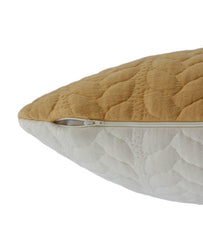 Enera Medium Beige Melange & Natural Color 18x18 Inch Cushion Cover - enera