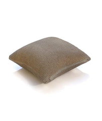 Enera Pale Whisper & Copper Color 18x18 Inch Cushion Cover - enera