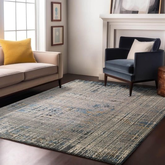 Enera Amara S593A Collection Grey Color 160x230 cm Stylish Carpet - enera