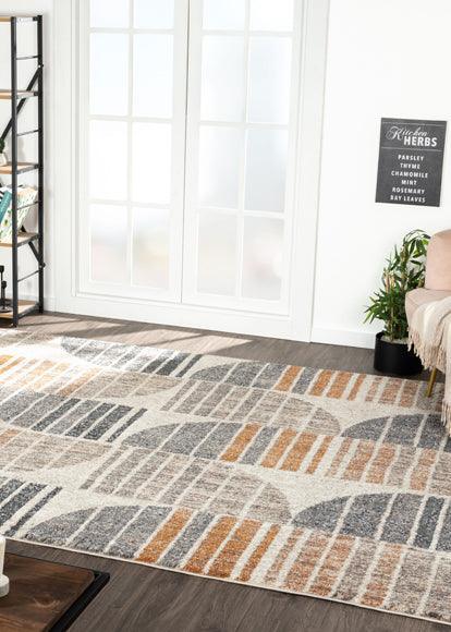 Enera Cyrus Collection Dark Multi Colour 120x170 cm Carpet - enera