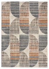 Enera Cyrus Collection Dark Multi Colour 120x170 cm Carpet - enera