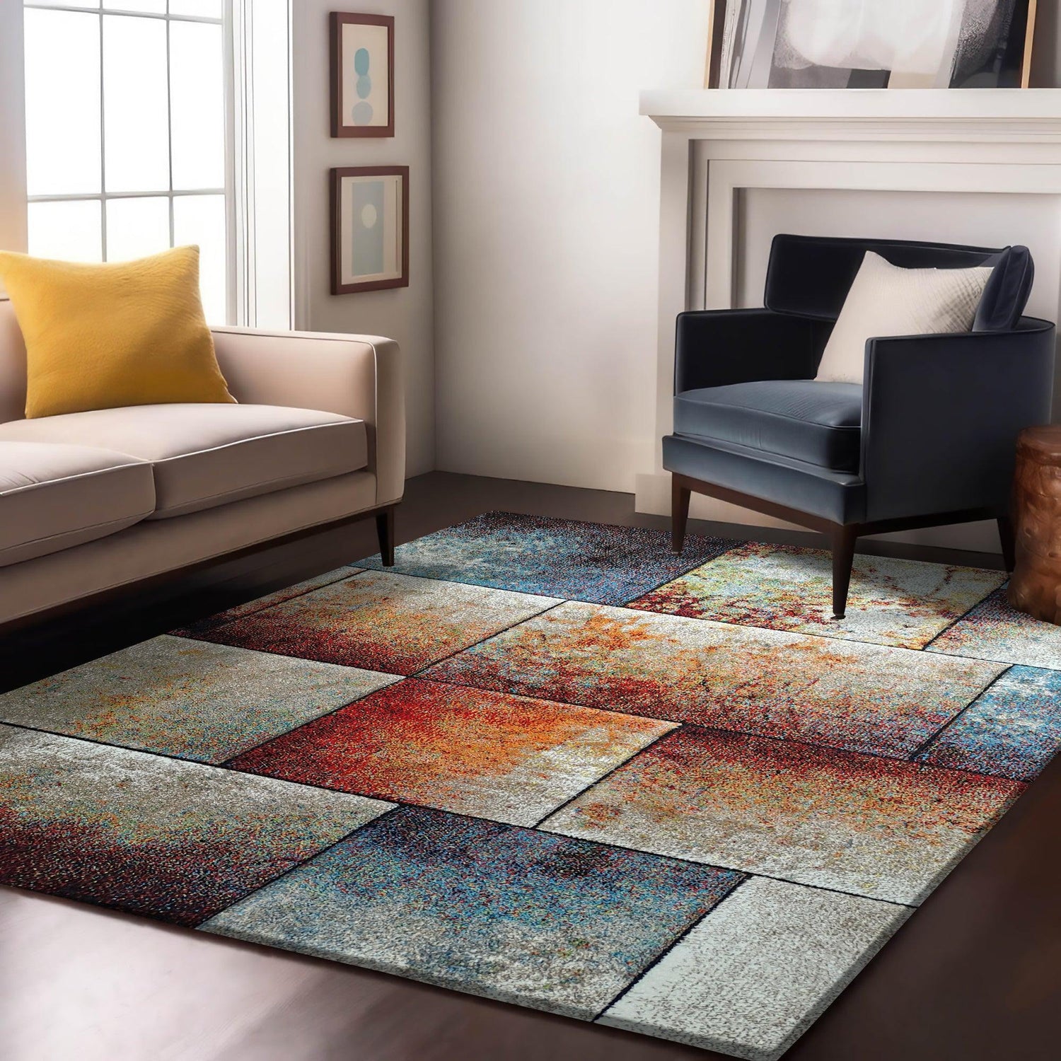Enera Diamond 21606-110 Collection Multi Color 160x230 cm Stylish Carpet - enera