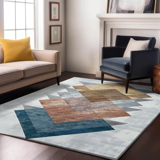 Enera Hawai 28BA-L1235 Collection Multi Color 160x230 cm Stylish Carpet - enera