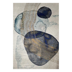 Enera Hawai 73GA-L1215 Collection Off White & Blue Color 160x230 cm Stylish Carpet - enera