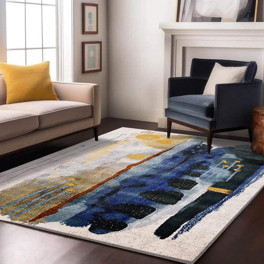 Enera Hawai 82BA-L1237 Collection Multi Color 160x230 cm Stylish Carpet - enera