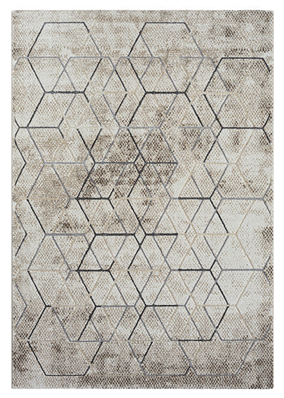 Obsessions Ibiza Collection Dark Grey Carpet 120x170 cm | Sophisticated & Modern Rugs | Enera