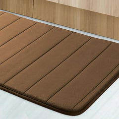 Enera Line Vind Memory Foam Brown Color Bathmat - 50 x 80 cm - enera