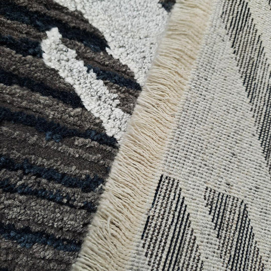 Enera Nessa 35A Collection Grey Color 160x230 cm Stylish Carpet - enera