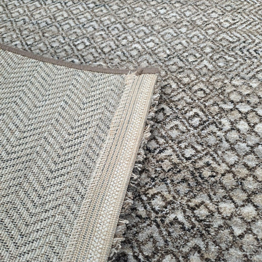 Enera Nomad 26017-7242 Collection Grey Color 160x230 cm Carpet - enera