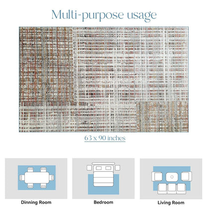 Enera Nomad 26042-6464 Collection Multi Color 160x230 cm Stylish Carpet - enera