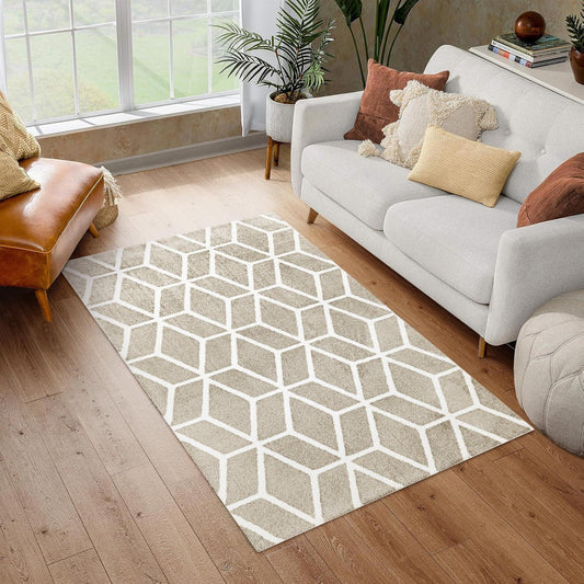 Enera Play 63209-650 Collection Beige Color 120x170 cm Carpet - enera