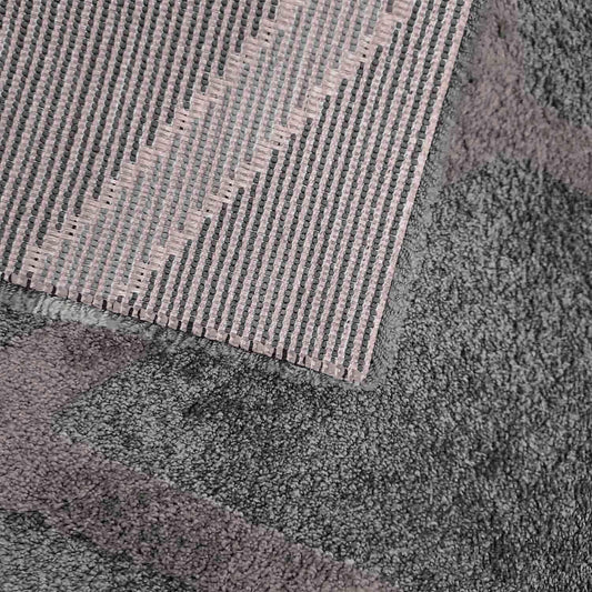 Enera Play 63209-650 Collection Hexagon Charcoal Black Color 160x230 cm Carpet - enera