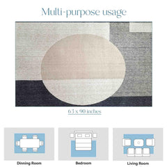 Enera Play 63209-890 Collection Multi Color 160x230 cm Stylish Carpet - enera