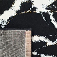 Enera Palma_160-470038-Af900 Black Color 160x230 cm Stylish Carpet - enera