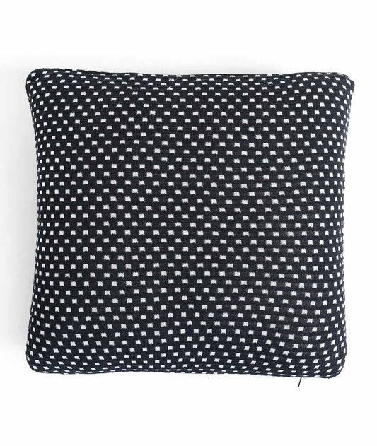 Enera Black & Natural Color 16x16 Inch Cushion Cover - enera