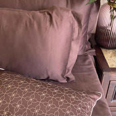 Enera Treasure Collection Glory Color King Size double Bedsheet with 2 pillow covers - enera