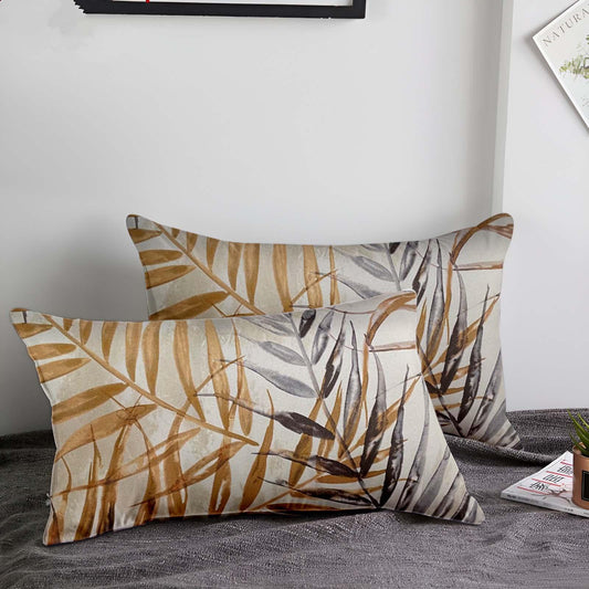Enera SRM Rivi Sn 406 Light Brown Color 11x19 Inch Cushion Cover - enera
