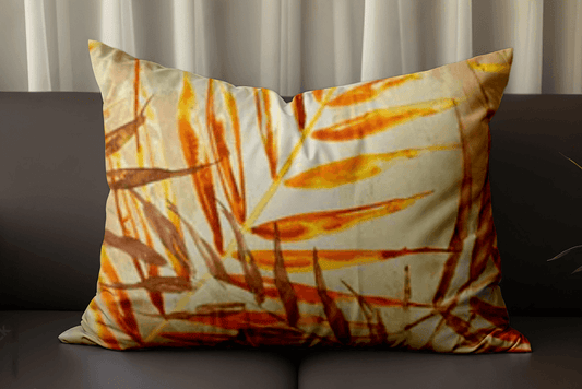 Enera SRM Rivi Sn 409 Light Yellow Color 11x19 Inch Cushion Cover - enera