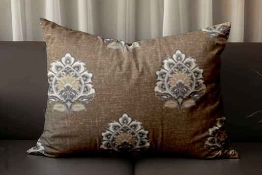 Enera SRM Vict-105 Brown Color 11x19 Inch Cushion Cover - enera