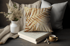 Enera SRM Rivi SN-403 Cream Color 16x16 Inch Cushion Cover - enera