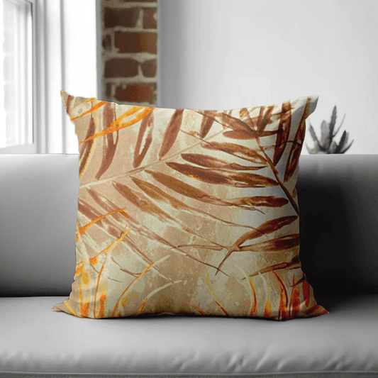 Enera SRM Rivi SN-409 Dark Cream Color 16x16 Inch Cushion Cover - enera