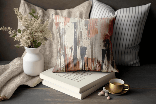 Enera SRM Asto 203 Multi Color 18x18 Inch Cushion Cover - enera