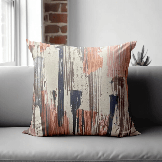 Enera SRM Asto 203 Multi Color 18x18 Inch Cushion Cover - enera