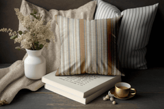 Enera SRM Cint 603 Cream Color 18x18 Inch Cushion Cover - enera