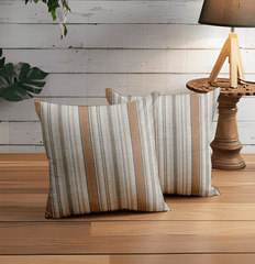 Enera SRM Cint 603 Cream Color 18x18 Inch Cushion Cover - enera
