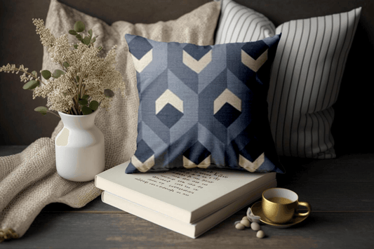 Enera SRM Onel 113 Sky Blue Color 18x18 Inch Cushion Cover - enera