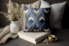 Enera SRM Onel 113 Sky Blue Color 18x18 Inch Cushion Cover - enera