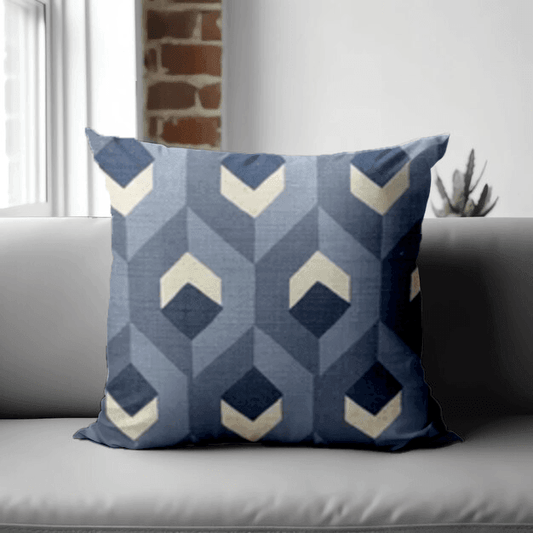 Enera SRM Onel 113 Sky Blue Color 18x18 Inch Cushion Cover - enera