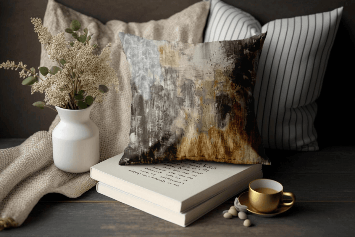 Enera SRM Rivi 405 Multi Color 18x18 Inch Cushion Cover - enera