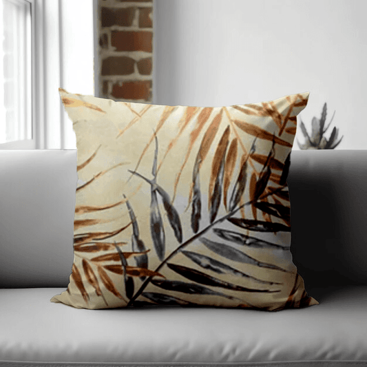 Enera SRM Rivi Sn 403 Cream Color 18x18 Inch Cushion Cover - enera