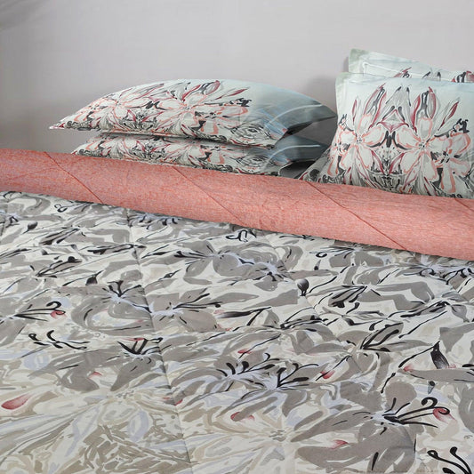 Enera Bonica Teaberry Color Double Bed in a Bag - enera