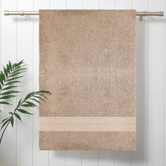 Enera Essentials Collection Beige Bath Towel - enera