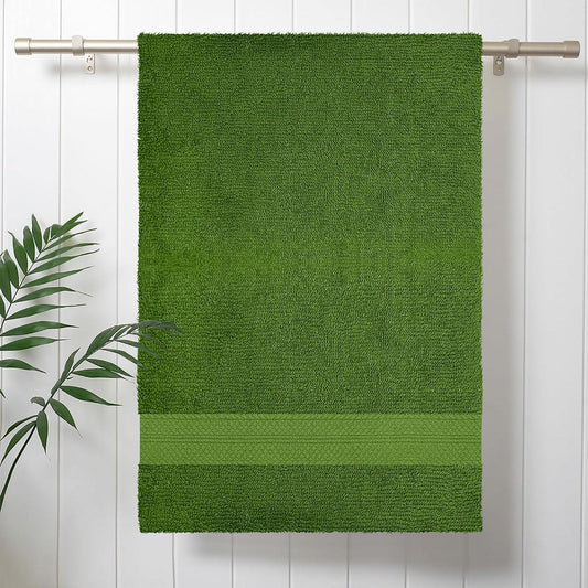 Enera Essentials Collection Green Bath Towel - enera