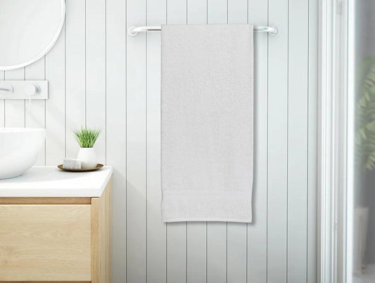 Enera Essentials Collection White Color Bath Towel - enera