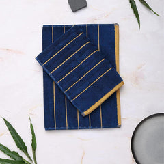 Enera EXOTICA Blue-Fire Color Bath Towel - enera