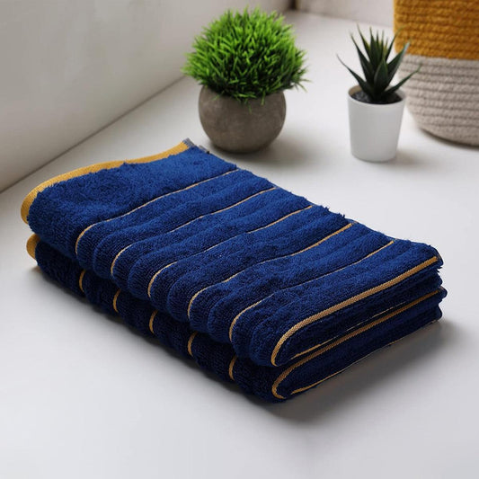 Enera EXOTICA Blue-Fire Color Bath Towel - enera