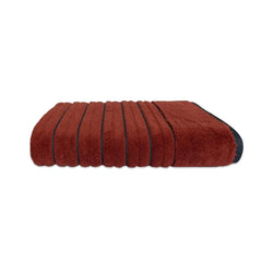 Enera EXOTICA Burnt Orange-Ash Bath Towel - enera