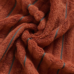 Enera EXOTICA Burnt Orange-Ash Bath Towel - enera
