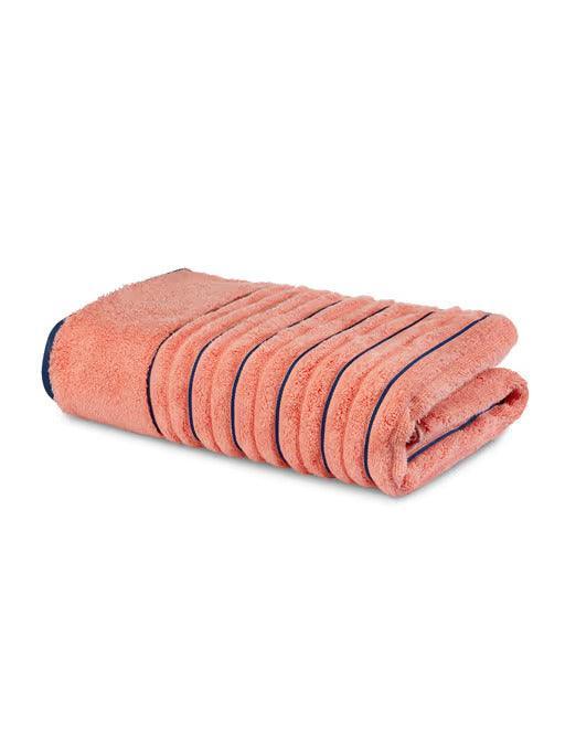 Enera EXOTICA Coral-Navy Bath Towel - enera