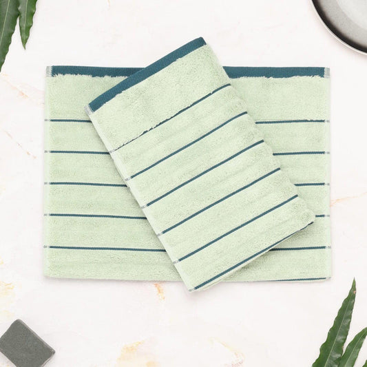 Enera EXOTICA Green-Teal Color Bath Towel - enera