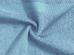Enera Essentials Air Blue Color Face Towel - enera