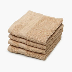 Enera Essentials Beige Color Face Towel - enera