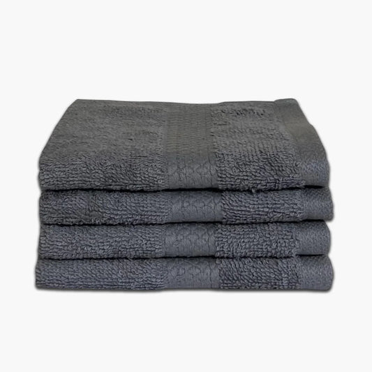 Enera Essentials Grey Color Face Towel - enera