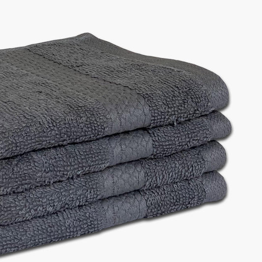 Enera Essentials Grey Color Face Towel - enera