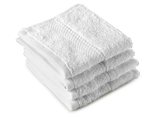 Enera Essentials White Face Towel - enera